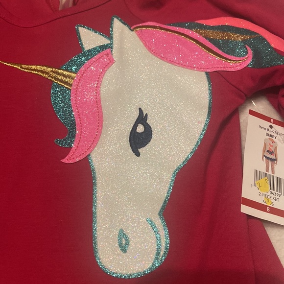 EMILY ROSE NWT Two Piece Unicorn Set Size 8 - Picture 2 of 14
